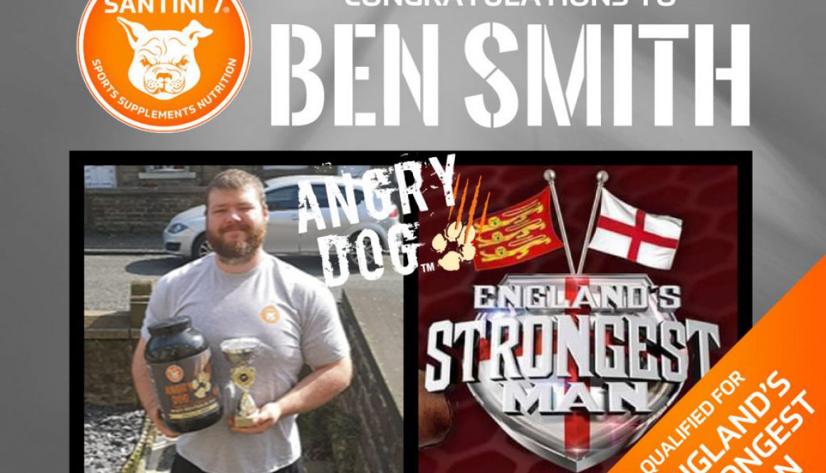 Congratulations to Ben Smith, Qualified for England's Strongest Man 2020