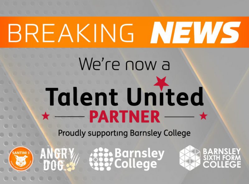 talent united partner supporting barnsley college