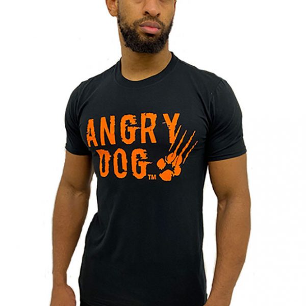 angry dog tee front