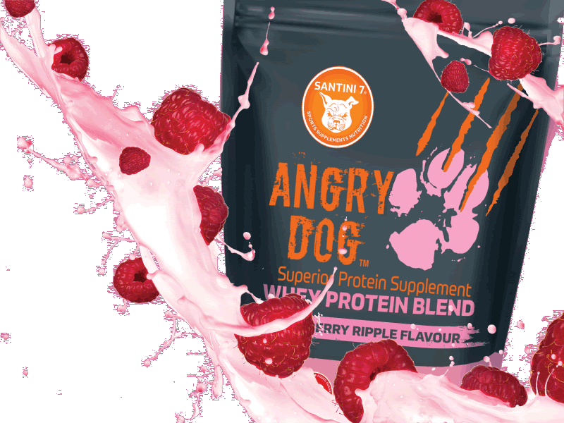 angry dog raspberry ripple