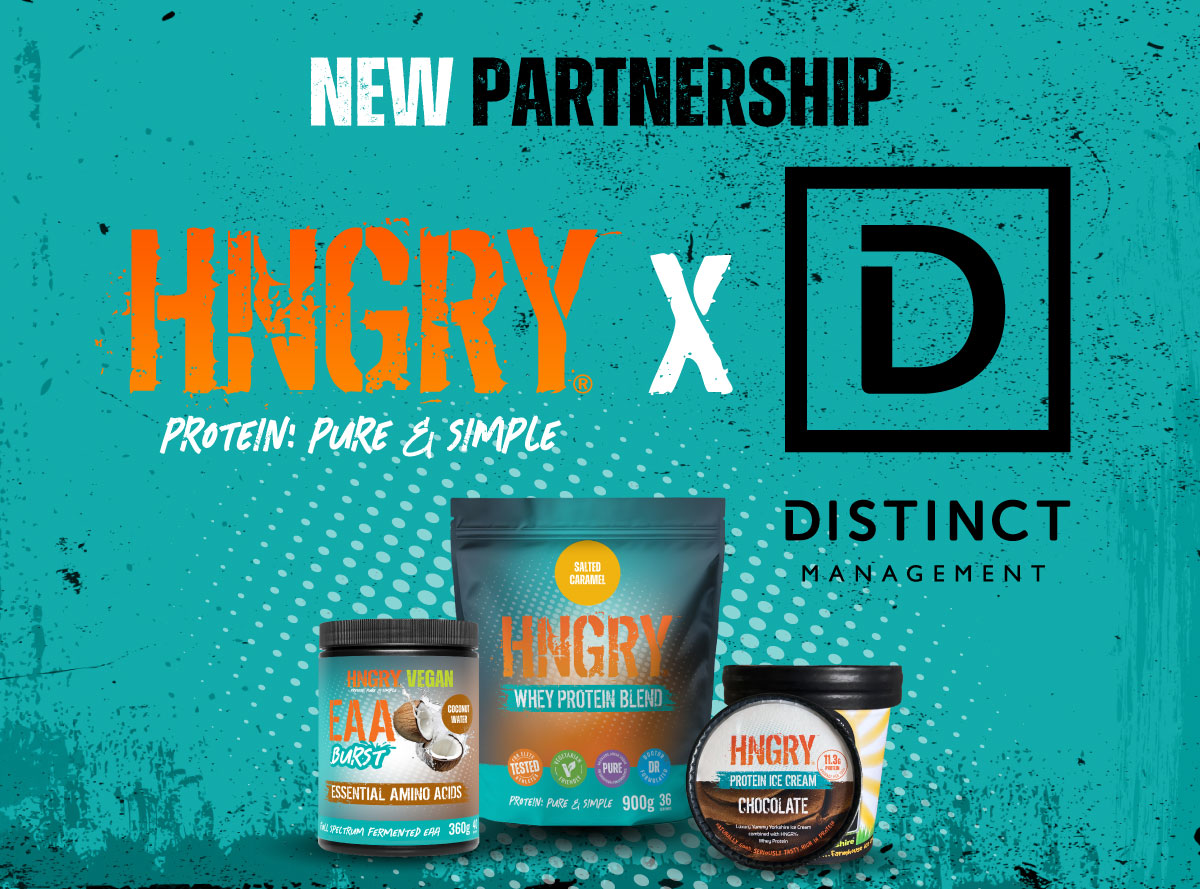 HNGRY® Protein and Distinct Rugby Partnership